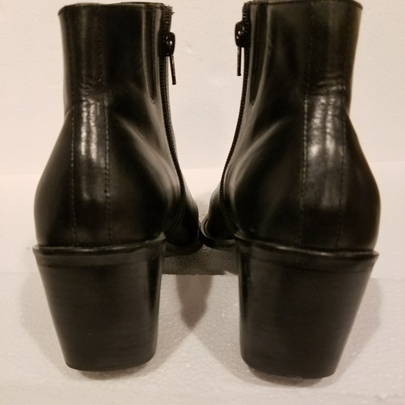 Hokus Pokus black ankle boots size 8.5 - Picture 6 of 16